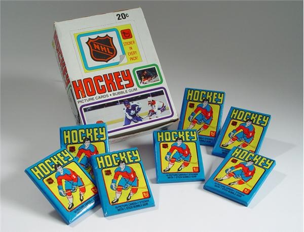 - 1979/80 Topps Hockey Wax Box