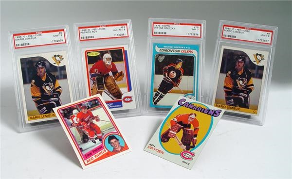 Hockey Cards - 1980's OPC Hockey & Topps Football Set Collection