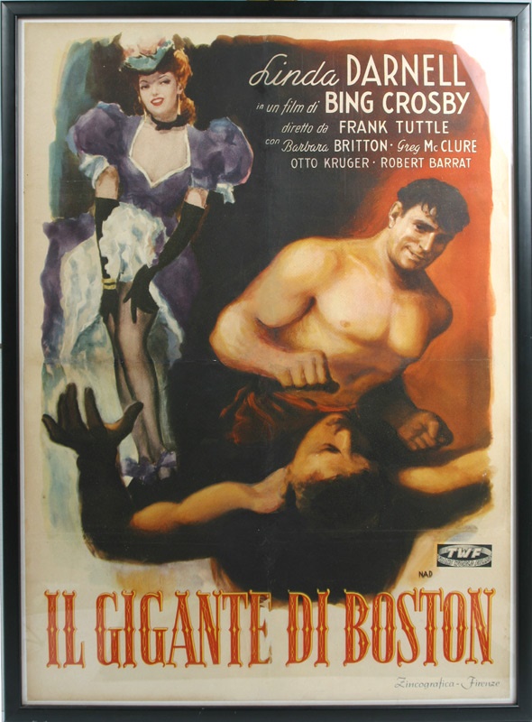 1945 John L. Sullivan Spanish Movie Poster