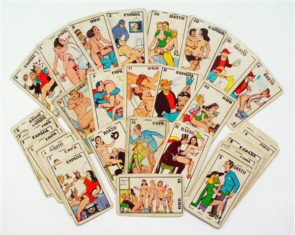 Erotica - Erotic Superhero Comic Character Playing Cards