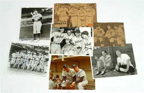 Baseball Autographs - Hank Greenberg Autograph Collection