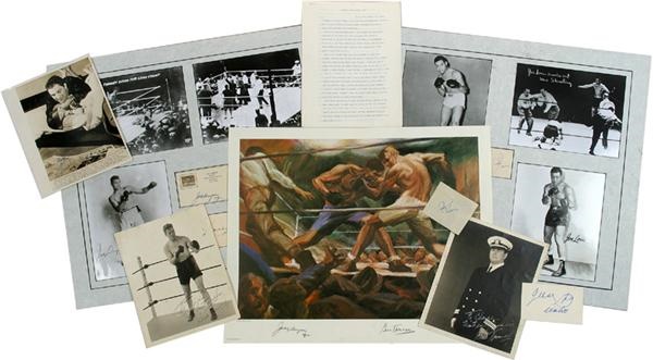 Muhammad Ali & Boxing - Boxing Autograph Collection