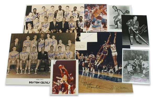 - Basketball Autograph Collection