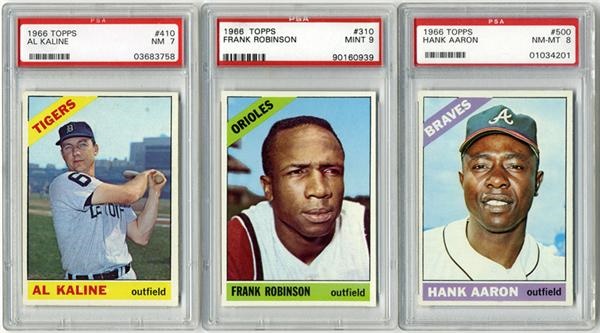 Baseball and Trading Cards - 1966 Topps PSA High Grade Lot (11)