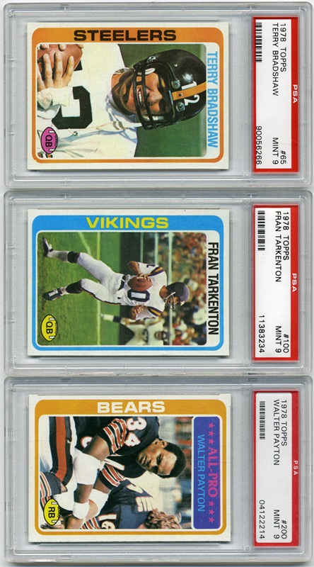 Football Cards - 1978 Topps Football PSA 9 Collection (15)