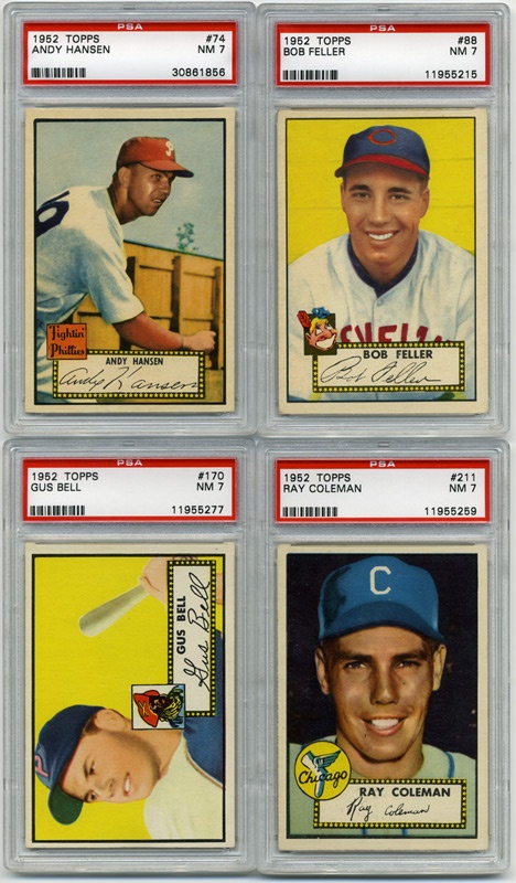 - 1952 Topps PSA 7 Collection (32)