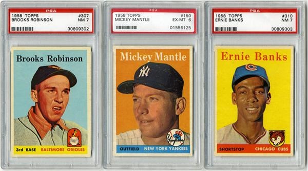 Baseball and Trading Cards - 1958 Topps Baseball Complete Set