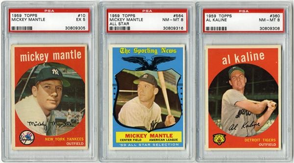 Baseball and Trading Cards - 1959 Topps Baseball Complete Set
