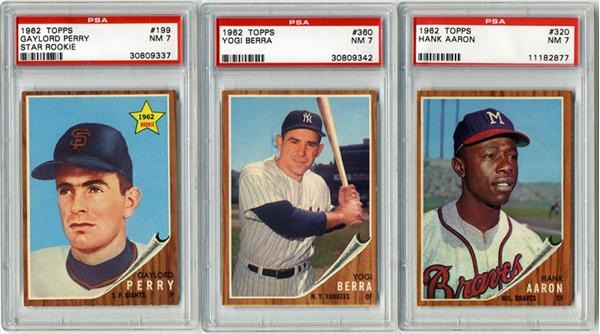 Baseball and Trading Cards - 1962 Topps Baseball Complete Set