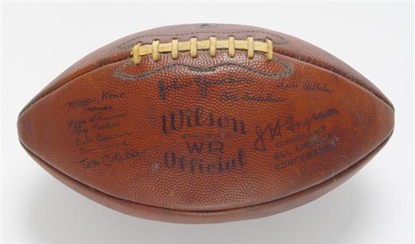 Football - Cleveland Browns Signed 1947 AAFC Football