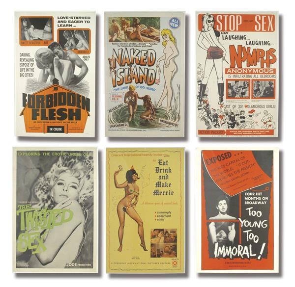 January 2005 Internet Auction - 1960s Sexploitation Poster Collection