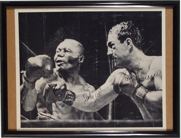 January 2005 Internet Auction - Rocky Marciano Large Signed Photo