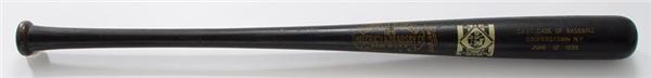 January 2005 Internet Auction - Tris Speaker souvenir HOF bat