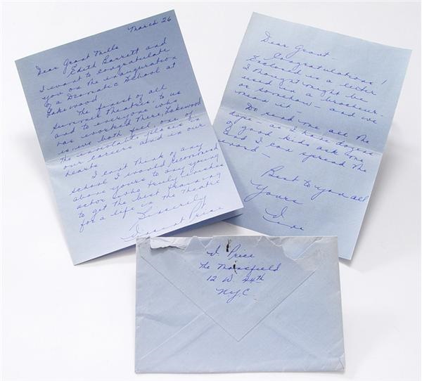 January 2005 Internet Auction - Vincent Price Signed Letter