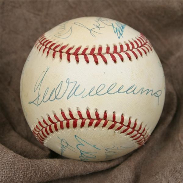 January 2005 Internet Auction - 500 HR Hitters Autographed Baseball