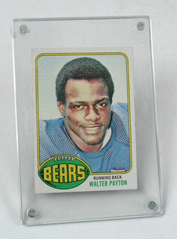 January 2005 Internet Auction - 1976 Walter Payton Topps Rookie Card