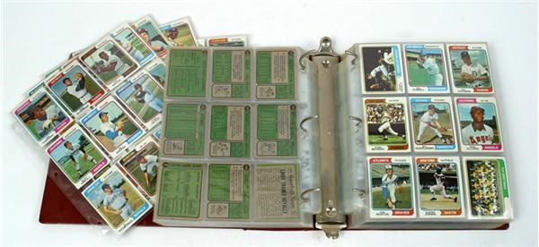January 2005 Internet Auction - 1974 Topps Baseball Card Set