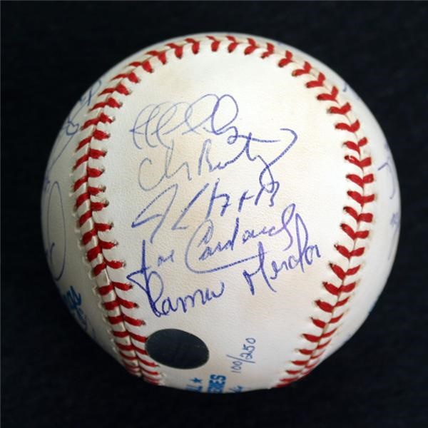 January 2005 Internet Auction - 1999 N.Y. Yankees World Champions Team Signed Baseball