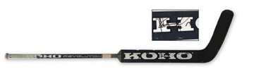 - 1990's Felix Potvin Game Used Autographed Koho Stick