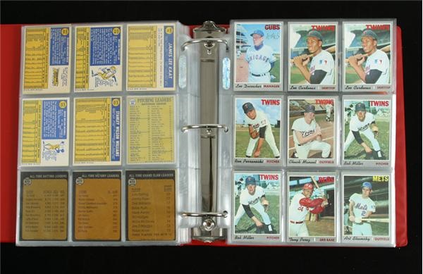 January 2005 Internet Auction - 1950's-1970's Superstar Baseball Card Lot (400+)