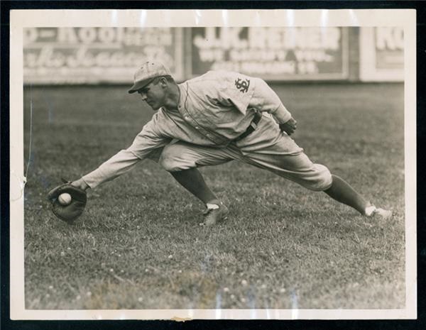 Vintage George Sisler Wire Photo