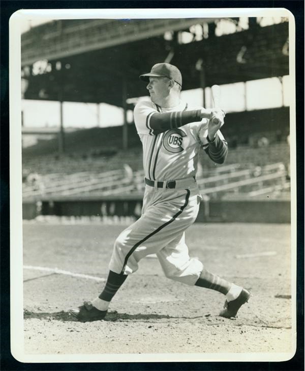 Vintage Gabby Hartnett George Burke Photo