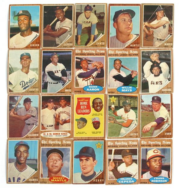 January 2005 Internet Auction - 1962 Topps Collection (20)