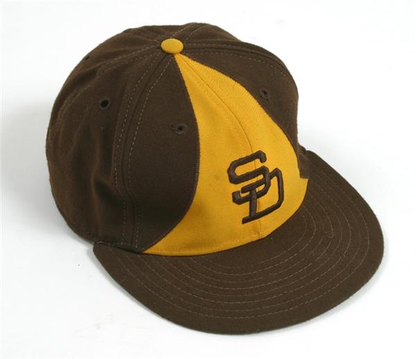 January 2005 Internet Auction - 1979 Mickey Lolich Game Used/ Autographed Padres Hat