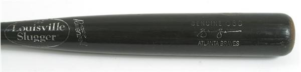 - Andruw Jones Game Used Bat (34")