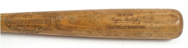 January 2005 Internet Auction - 1964-65 Rogers Hornsby Professional Model Bat (34')