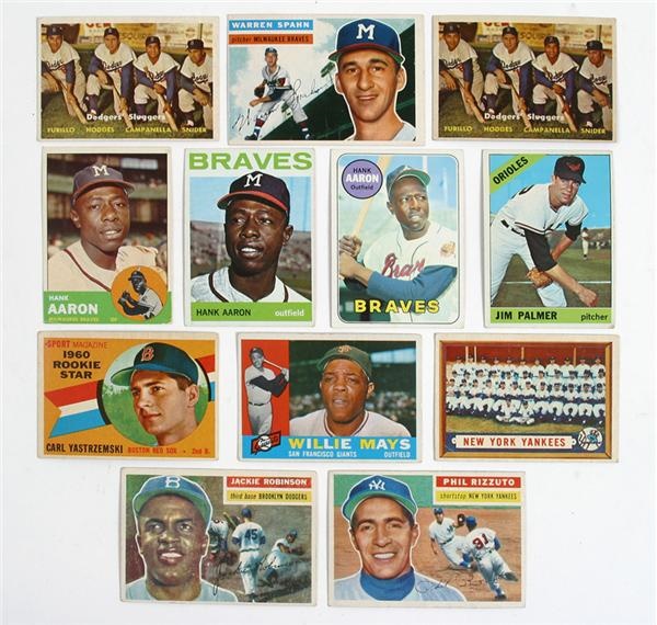 - Vintage Baseball Stars Trading Card Collection (12)