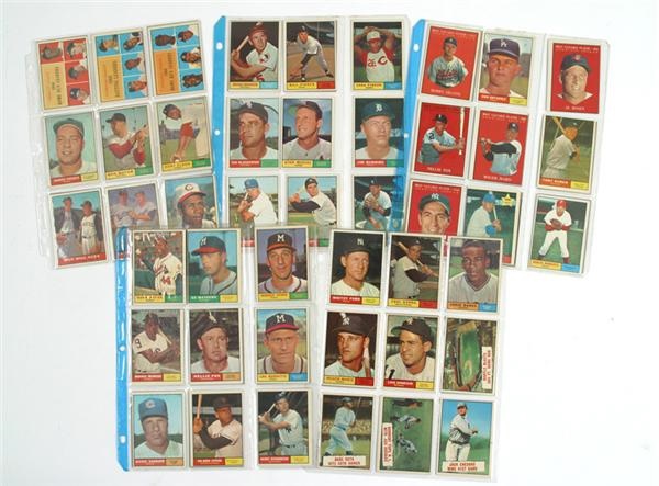 January 2005 Internet Auction - 1961 Topps BB Stars Collection (79)