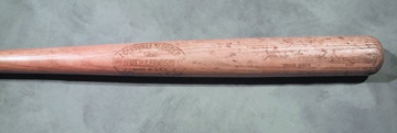 - 1920's Heine Manush Game Used Bat (34.5")
