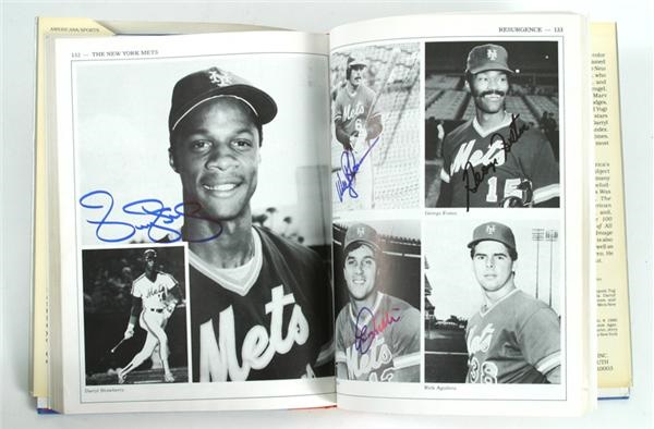 - NY Mets First Quarter Century Book with 150 Autographs