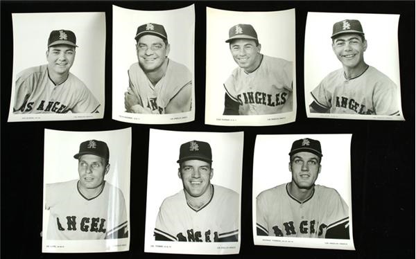 Early 1960's LA Angels Press Photos (6)