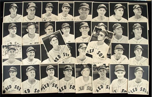 January 2005 Internet Auction - 1940's-1950's Boston Red Sox Picture Pack (35)