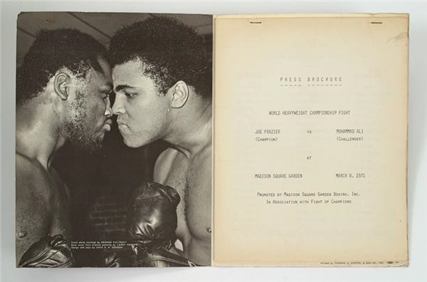 Ali vs Frazier I Press Kit