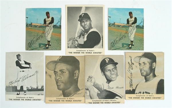 January 2005 Internet Auction - Roberto Clemente Kahn's Weiner Card Collection (7)
