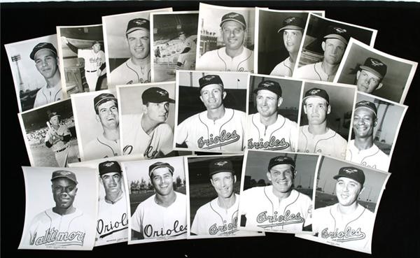 - 1957 Baltimore Orioles Press Photos with Brooks Robinson (20)