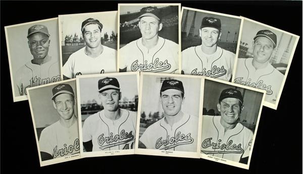 January 2005 Internet Auction - 1958 Baltimore Orioles Press Photos (9)