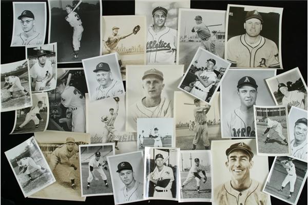 January 2005 Internet Auction - 1950's KC & Philadelphia A's Press Photos w/ Chief Bender (31)