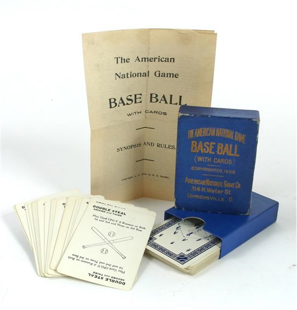 January 2005 Internet Auction - 1909 American-National Baseball Game