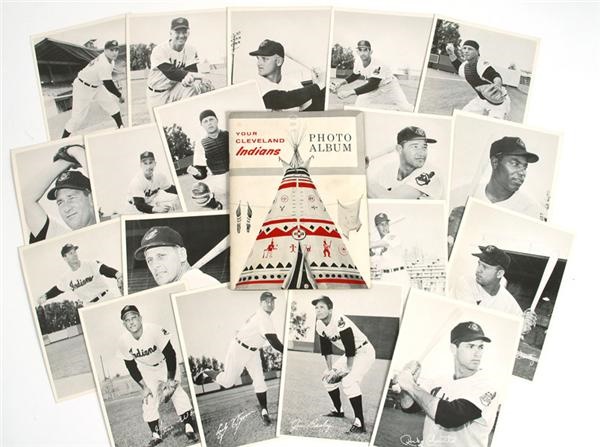 January 2005 Internet Auction - 1957 Cleveland Indians Photo Album