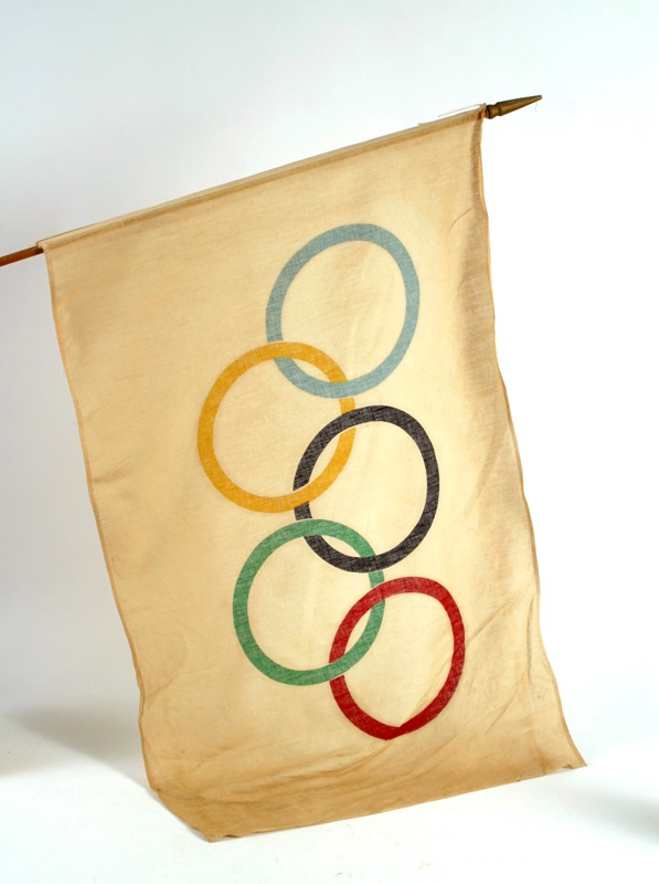 January 2005 Internet Auction - 1968 Olympic Flag (24"x34")