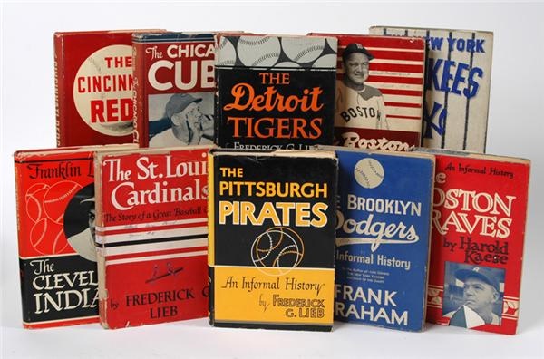 Putnam Baseball Book Collection (10)