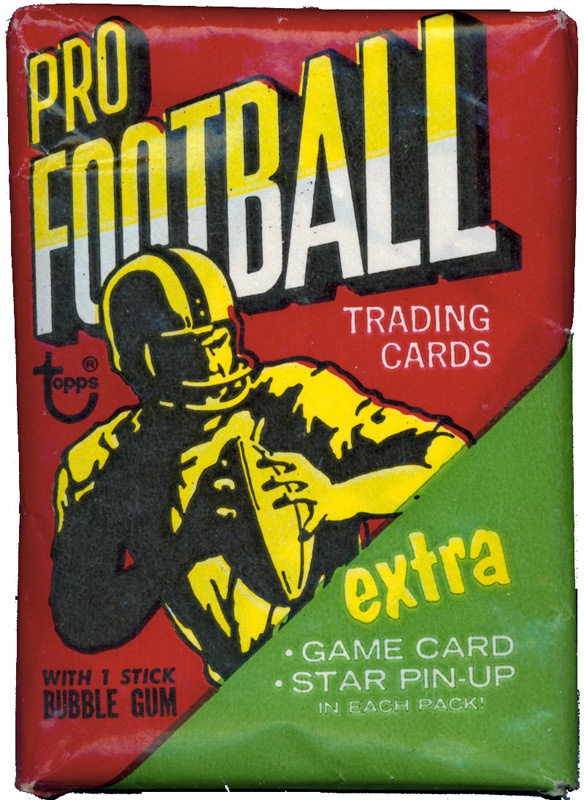 Boston Garden - 1971 Topps Football Wax Pack