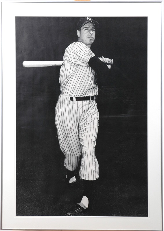 Boston Garden - Joe DiMaggio Signed Poster (24"x36")