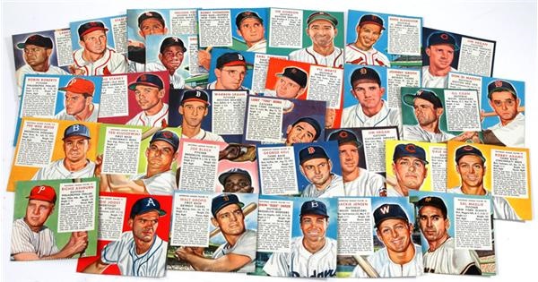 1952 and 1953 Redman Baseball Card Collection (30)