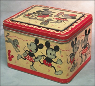 1930's Mickey Mouse Disney Swiss Mammoth Tin