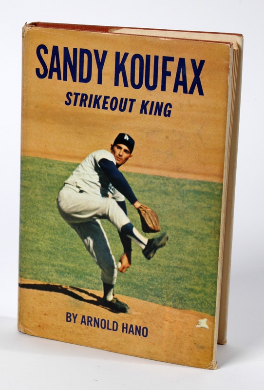 Scarce 1964 Sandy Koufax Book with Original DJ